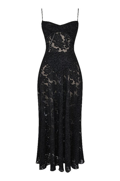 Serena - Vestido longo elegante para casamentos e eventos