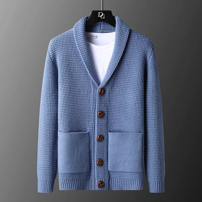 Cardigan Montblau
