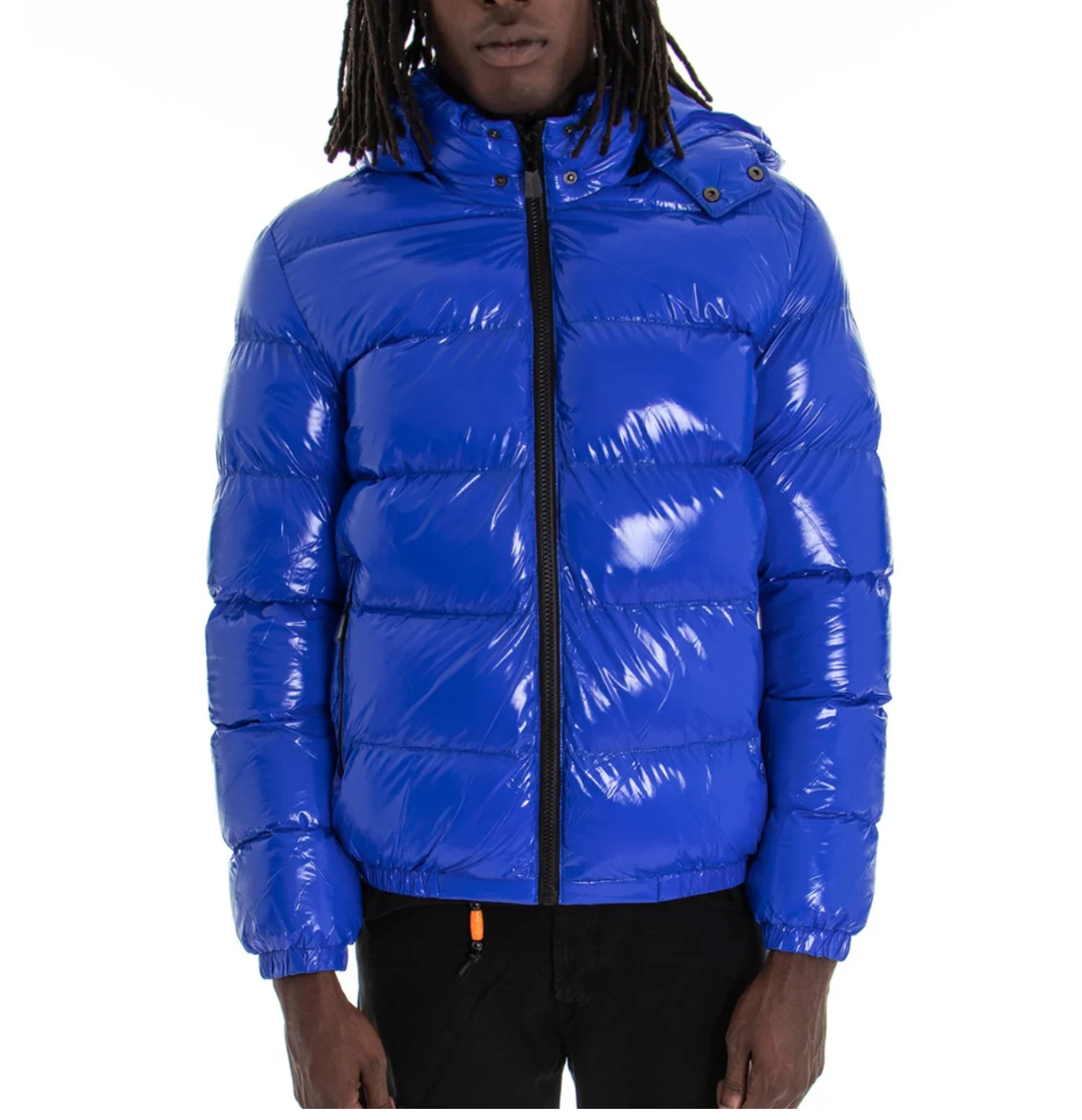 Puffer Bomber para Homem com Capuz