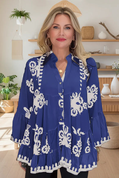 NYSSA – BLUSA BORDADA ELEGANTE