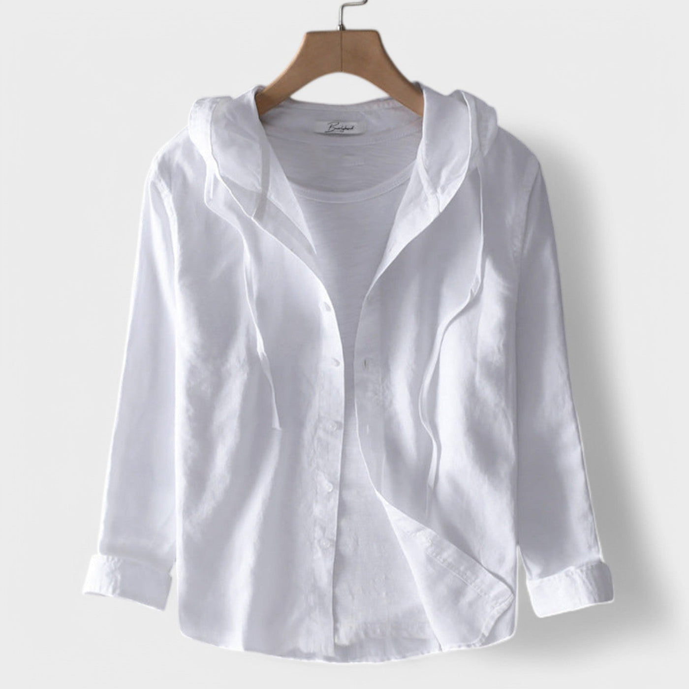 Clara - Blusa de Algodão com Capuz
