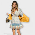 Gisela - Vestido curto boho