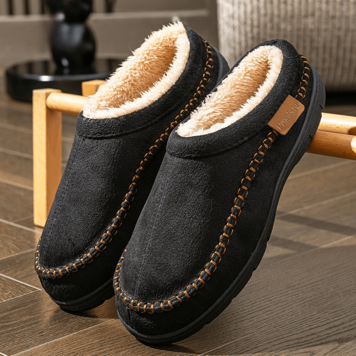 Brenic – Pantufas Casuais Elegantes para Homem